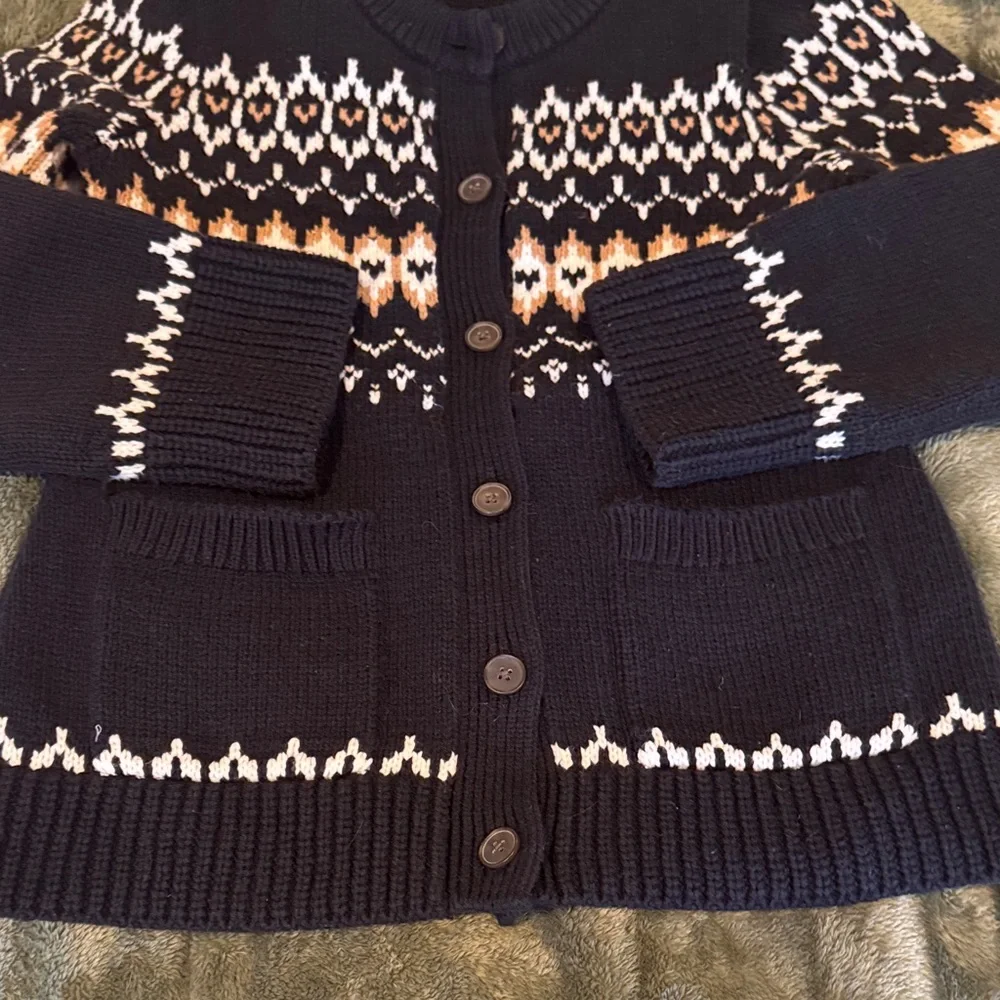LOFT by Ann Taylor Patterned Cardigan - Picture 10 of 10